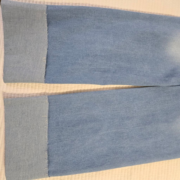 Women Celebrity Ace Jeans Size 1/25 Blue Denim 90's Straight - Picture 9 of 11